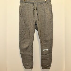 Essentials Gray Sweatpants Medium